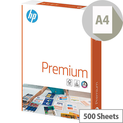 HP Hewlett Packard A4 90gsm White Multifunction Printer Paper Ream of 500 Sheets HP Hewlett Packard A4 90gsm White Multifunction Printer Paper Ream of 500 Sheets