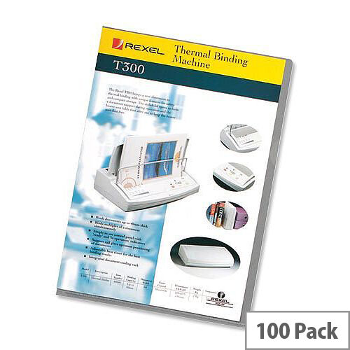 Rexel Superfine A4 Cut Flush Folder Polypropylene Lightweight Clear 12175 Pack 100