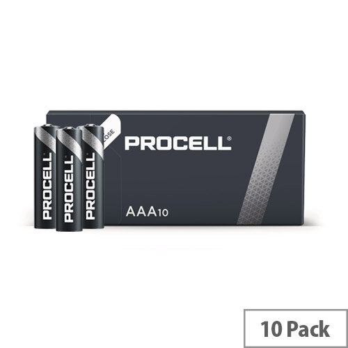 Duracell Industrial Battery Alkaline 1.5V AAA Ref 5007617 Pack 10 Duracell Industrial Battery Alkaline 1.5V AAA Ref 5007617 Pack 10