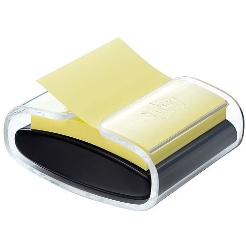 Post-it Pro Z-Note Dispenser and One Pad 76x76mm Black Ref NPRO-B-1SSCYR330-EU Post-it Pro Z-Note Dispenser and One Pad 76x76mm Black Ref NPRO-B-1SSCYR330-EU