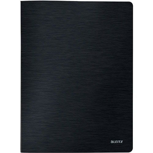 Leitz Style Display Book Soft Polypropylene 20 Pockets Black Pack of 10 Ref 39580094 Leitz Style Display Book Soft Polypropylene 20 Pockets Black Pack of 10 Ref 39580094