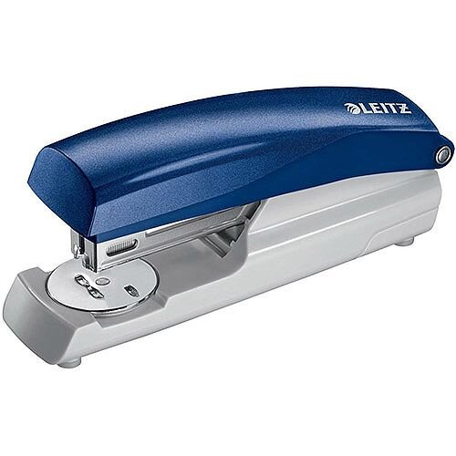 Leitz 5500 Metal Stapler Metallic Blue 30 Sheets of 80g/m2 Paper Leitz 5500 Metal Stapler Metallic Blue 30 Sheets of 80g/m2 Paper