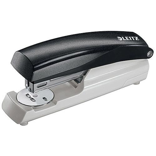 Leitz 5500 Metal Stapler  Metallic Black  30 Sheets of 80gsm Paper