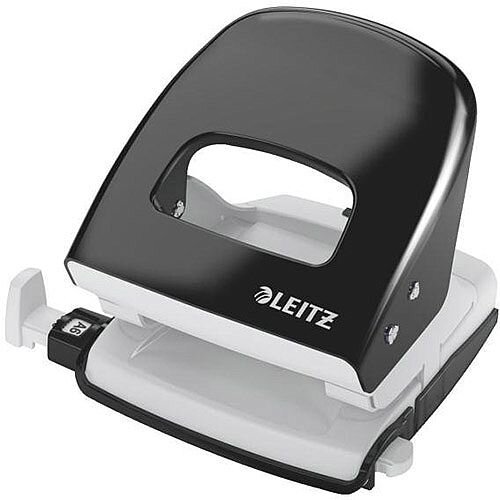 Leitz NeXXt Series WOW Metal Office Hole Punch 3mm 30 Sheet Black Leitz NeXXt Series WOW Metal Office Hole Punch 3mm 30 Sheet Black