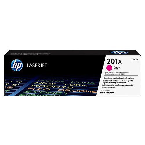 HP 201A (Yield 1,400 Pages) Original Magenta LaserJet Toner Cartridge for Color LaserJet Pro M525n/M525dw/M277n/M277dw Printers CF403A