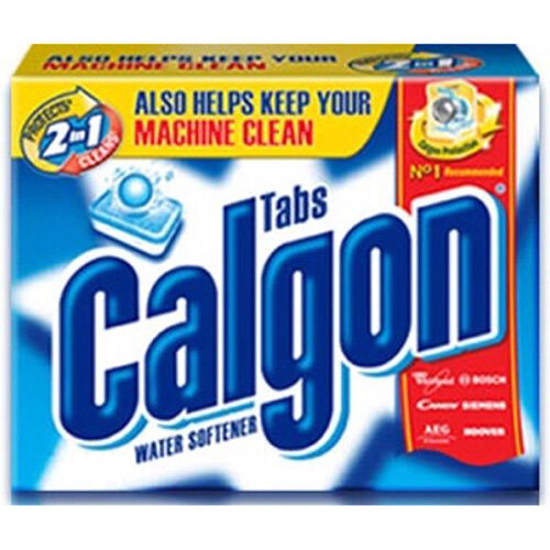 Calgon Water Softner Express Ball Tablets Wash Machine Limescale Protection (Pack 45) Hunt