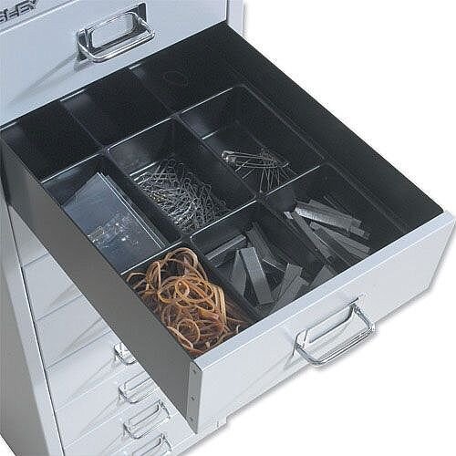 Bisley Black Insert Tray for Storage Cabinet 9 Sections 226P1