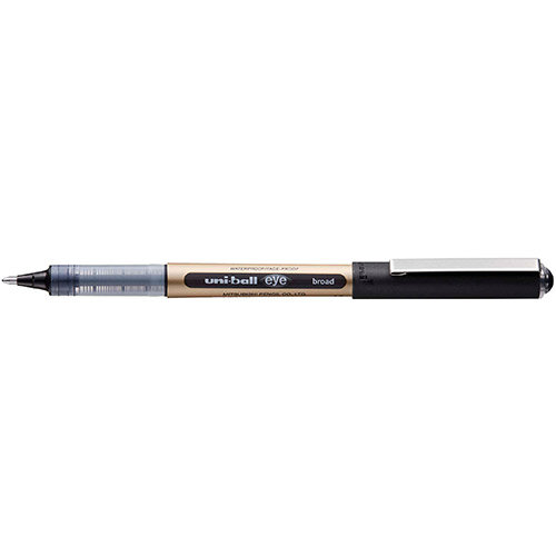 Uni-ball UB-150-10 Eye Broad Rollerball Pen 1.0mm Tip Black Ref 246959000 Pack of 12