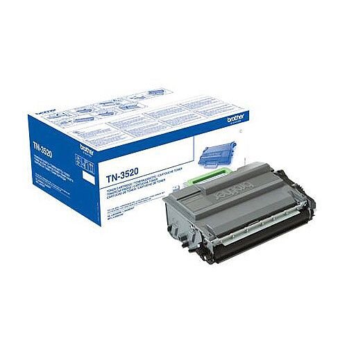 Brother TN-3520 Black Ultra High Capacity Laser Toner Cartridge TN3520