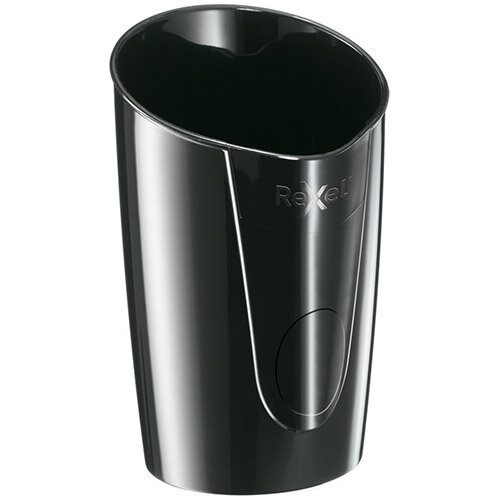 Rexel Choices Pen Pot 90x90x124mm Black Pack of 6 Ref 2115616 Rexel Choices Pen Pot 90x90x124mm Black Pack of 6 Ref 2115616