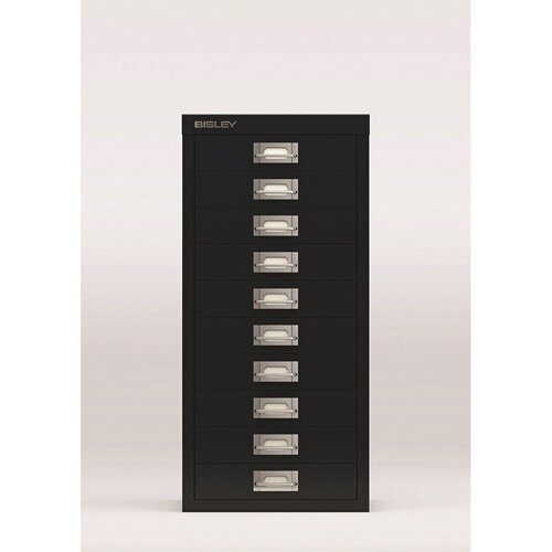 Bisley SoHo Multi-Drawers 10-Drawer 51mm Drawer Height Black Bisley SoHo Multi-Drawers 10-Drawer 51mm Drawer Height Black