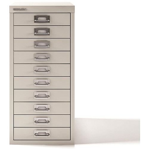 Bisley SoHo Multidrawers 10-Drawer 51mm Drawer Height Chalk White Bisley SoHo Multidrawers 10-Drawer 51mm Drawer Height Chalk White