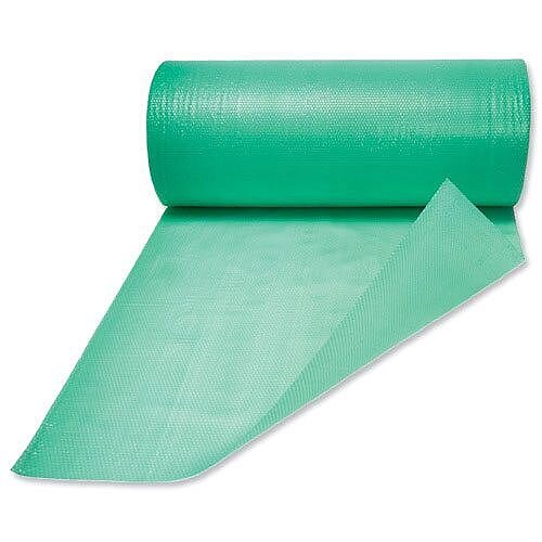 Jiffy Green Bubble Wrap Roll Recycled 750mmx75m Green Ref BROE54008