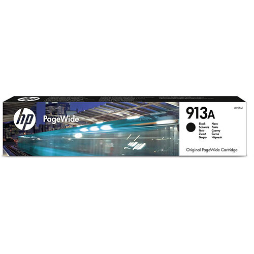 HP 913A Yield: 3,500 Pages Original PageWide Black Ink Cartridge Ref L0R95AE