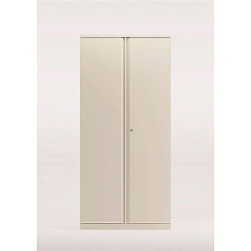Bisley Two Door Steel Storage Cupboard High 1970mm Cupboard White Bisley Two Door Steel Storage Cupboard High 1970mm Cupboard White