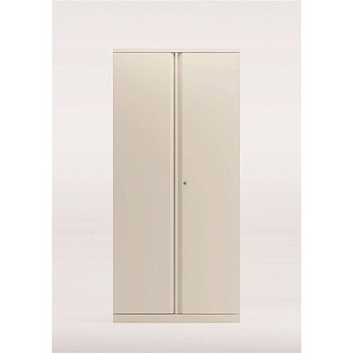 Bisley Two Door Steel Storage Cupboard High 1970mm Cupboard White