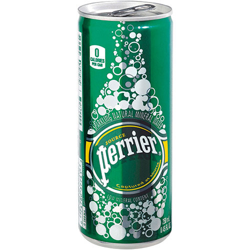 Perrier Sparkling Mineral Water Can 250ml Ref 11648958PK35 Pack of 35 Perrier Sparkling Mineral Water Can 250ml Ref 11648958PK35 Pack of 35