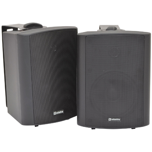 Adastra 170.166 - Stereo Active Speakers Set - 5.25" Driver - 2x30W RMS Power - Wallmount or Standalone - LED Indicator - RCA Plug - Mounting Brackets Included Adastra 170.166 - Stereo Active Speakers Set - 5.25" Driver - 2x30W RMS Power - Wallmount or Standalone - LED Indicator - RCA Plug - Mounting Brackets Included