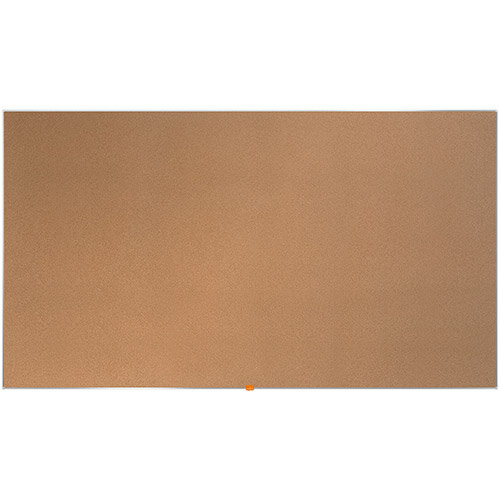 Nobo 32 inch Widescreen Cork Notice Board 710x400mm Ref 1905306 Nobo 32 inch Widescreen Cork Notice Board 710x400mm Ref 1905306