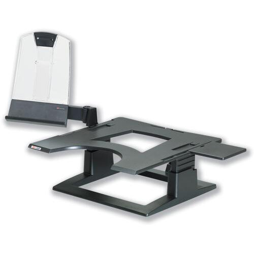 3M LX500 Adjustable Notebook Riser Stand Black Ref 300202 3M LX500 Adjustable Notebook Riser Stand Black Ref 300202