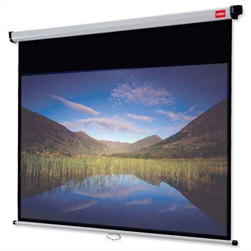 Nobo DLP LCD Projection Screen Widescreen 16:10 W1750 x H1093mm 1902550 Nobo DLP LCD Projection Screen Widescreen 16:10 W1750 x H1093mm 1902550