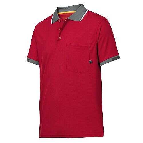 Snickers AllroundWork 37.5 Technology Short Sleeve Polo Shrt Size L WW4 Snickers AllroundWork 37.5 Technology Short Sleeve Polo Shrt Size L WW4