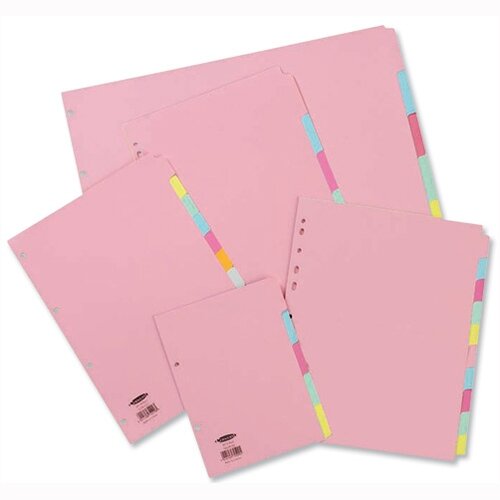 Concord A3 Subject Dividers Oblong 10-Part