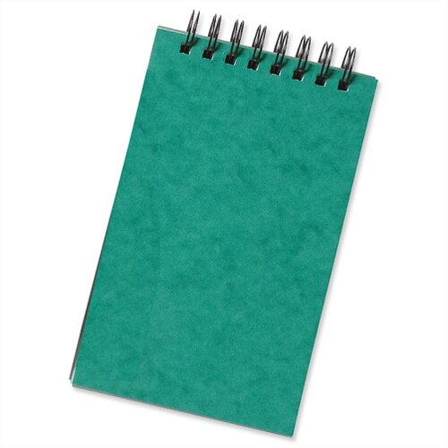 Silvine 127x203mm Reporters Notebook Hardcover Perforated 400 Pages Pack 6 Silvine 127x203mm Reporters Notebook Hardcover Perforated 400 Pages Pack 6