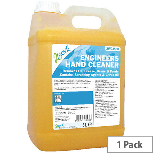 2Work Engineers Hand Cleaner 5 Litre Bottle 415