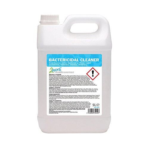 2Work Concentrated Bactericidal Cleaner Sanitiser 5 Litre 2W75442 2Work Concentrated Bactericidal Cleaner Sanitiser 5 Litre 2W75442