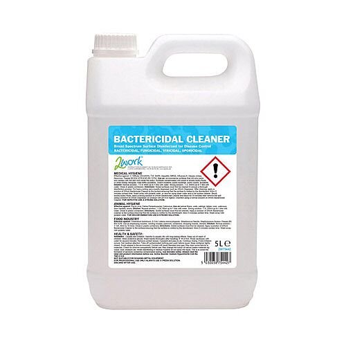 2Work Concentrated Bactericidal Cleaner Sanitiser 5 Litre 2W75442