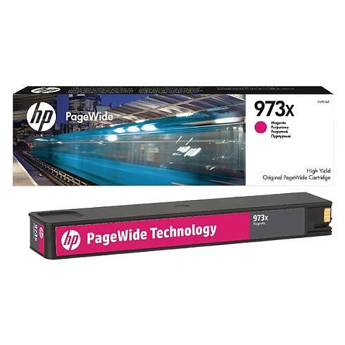 HP 973X Magenta High Capacity PageWide Ink Cartridge F6T82AE HP 973X Magenta High Capacity PageWide Ink Cartridge F6T82AE