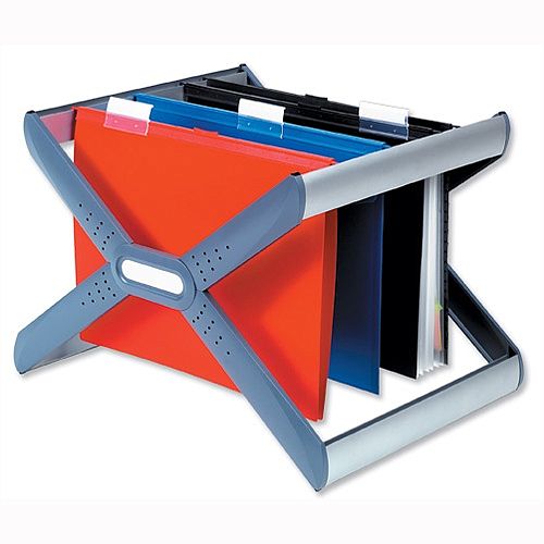 Rexel Crystalfile Extra Desk Organisa Frame for 30 Suspension Files A4 or Foolscap 3000103 Rexel Crystalfile Extra Desk Organisa Frame for 30 Suspension Files A4 or Foolscap 3000103