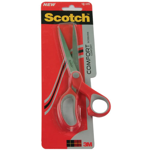 3M Scotch Comfort Scissors For Left &Right Handed Use 18cm 1427 3M Scotch Comfort Scissors For Left &Right Handed Use 18cm 1427