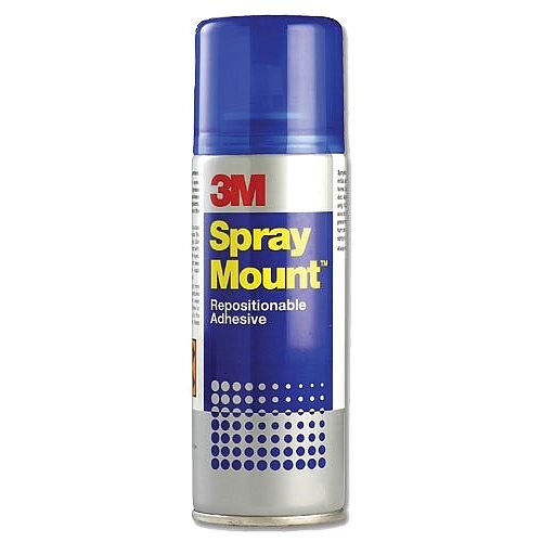 3M Spray Mount Adhesive Spray Can 400ml SMOUNT