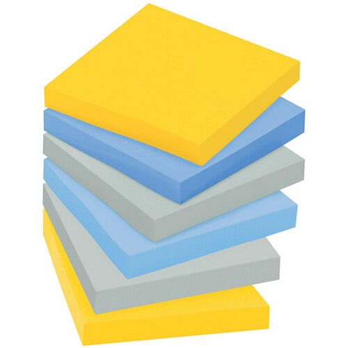 Post-it Super Sticky 76 x 76mm New York Pack of 6 654-SS-NY