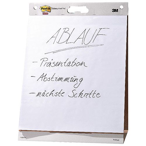 Post-it Super Sticky Plain White Easel Pad 30 Sheets 635 x 762mm Pack of 6 559-V6PK Post-it Super Sticky Plain White Easel Pad 30 Sheets 635 x 762mm Pack of 6 559-V6PK