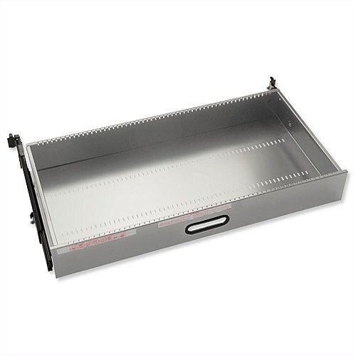 Bisley Roll Out Drawer for Cupboard Furniture Grey RODWR4-45 Bisley Roll Out Drawer for Cupboard Furniture Grey RODWR4-45
