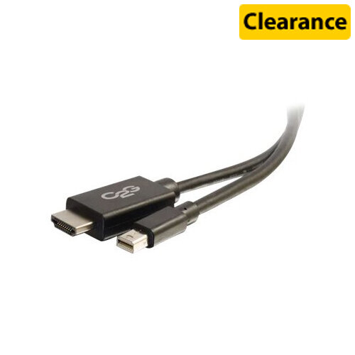 C2G - Display cable - Mini DisplayPort (M) to HDMI (M) - 2 m - black