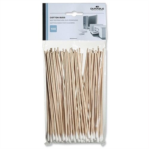 Computer Cleaning Cotton Buds Extra Long White Pack 100 Durable Computer Cleaning Cotton Buds Extra Long White Pack 100 Durable