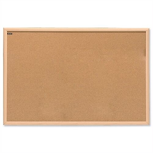 Nobo Classic Office Noticeboard Cork with Natural Oak Finish W600xH450mm Ref 37639022 Nobo Classic Office Noticeboard Cork with Natural Oak Finish W600xH450mm Ref 37639022