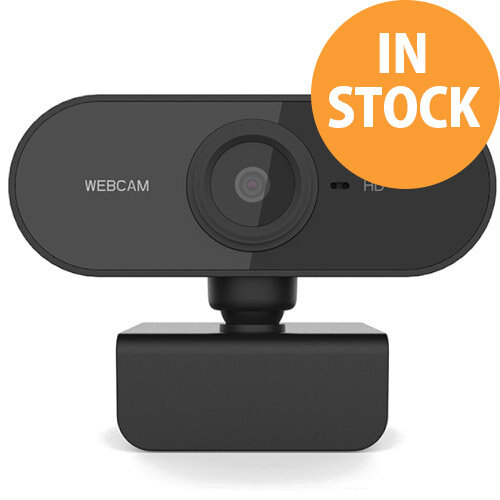 720p Webcam Computer Web Camera - Resolution: 1280x720 - USB 2.0, Clip Mount - Cable 1.3m - Built In Microphone, 360 Degree Flexible Rotatable, Fixed Focus, Automatic Exposure - Black 720p Webcam Computer Web Camera - Resolution: 1280x720 - USB 2.0, Clip Mount - Cable 1.3m - Built In Microphone, 360 Degree Flexible Rotatable, Fixed Focus, Automatic Exposure - Black