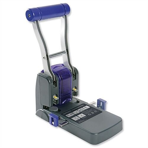 Rapesco 1100 2 Hole Punch Heavy Duty 100 Sheets Black