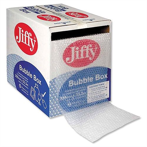 Jiffy Bubble Wrap Dispenser Box Size 300mm x 50m 