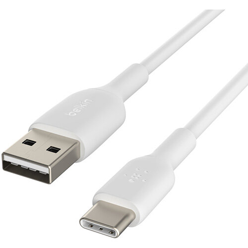 Belkin USB‑C to USB‑A Cable 1 m - Fast Charge & Data Transfer White