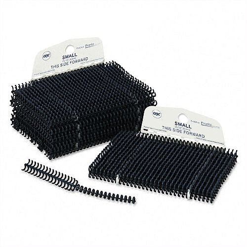 GBC ProClick Binding Spine Combs Wraparound 20 per Pack 8mm Black 2515712 Pack 5 GBC ProClick Binding Spine Combs Wraparound 20 per Pack 8mm Black 2515712 Pack 5