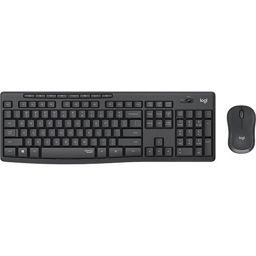 Logitech MK295 Silent Wireless Combo keyboard USB QWERTY English Graphite