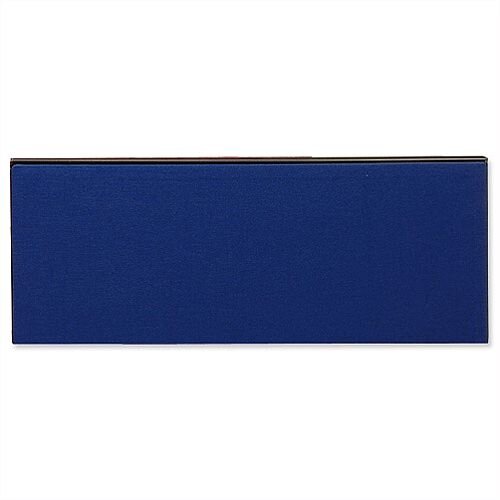 Jump Office Desk Screen Straight Top W800xH400mm Dark Blue Jump Office Desk Screen Straight Top W800xH400mm Dark Blue
