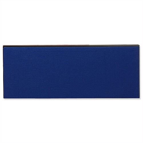 Jump Office Desk Screen Straight Top W800xH400mm Dark Blue