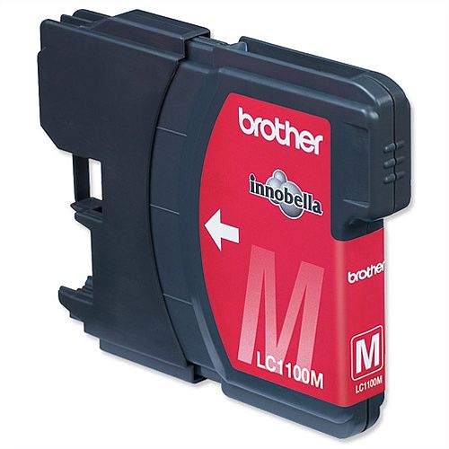 Brother LC-1100HYM Magenta High Yield Ink Cartridge LC1100HY-M